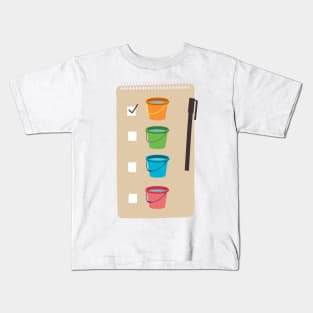 Bucket List Kids T-Shirt